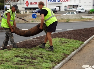 Installation des syst&egrave;mes pour bord de voirie