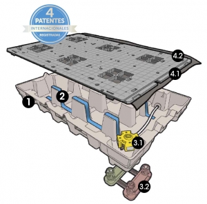Sistema innovador para una gesti&oacute;n &oacute;ptima de las aguas pluviales en cubierta